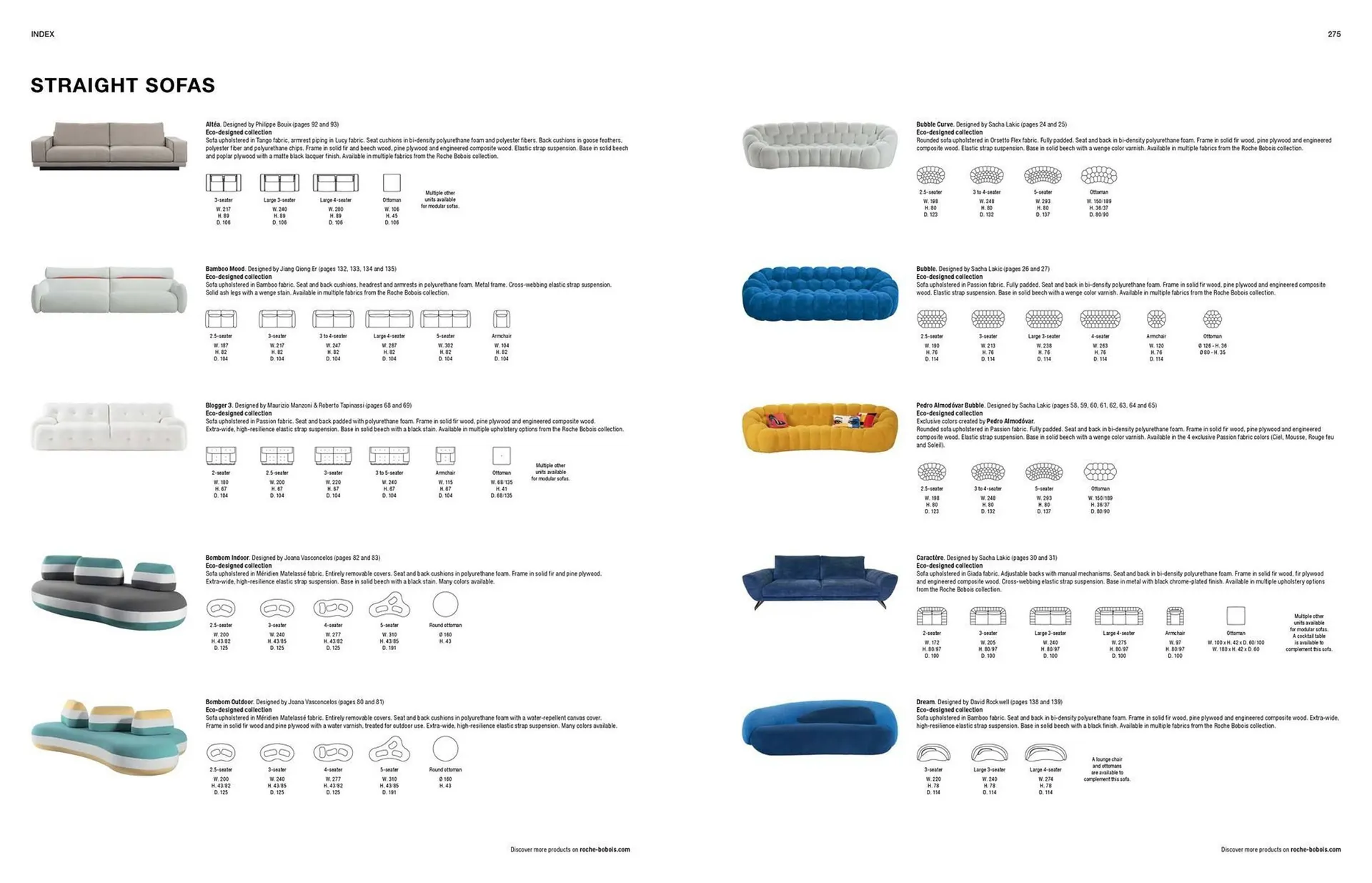 Catálogo de Catálogo Roche Bobois 13 de enero al 31 de diciembre 2026 - Página 139