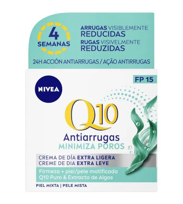 Q10 Power Antiarrugas Cuidado De Día Piel Mixta | 50 ml