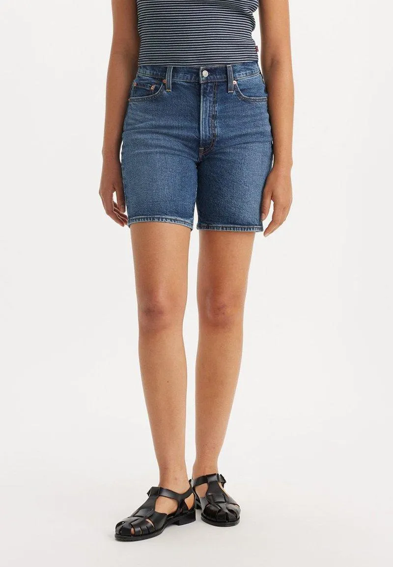 RIBCAGE BERMUDA - Shorts vaqueros - bringing the basic
