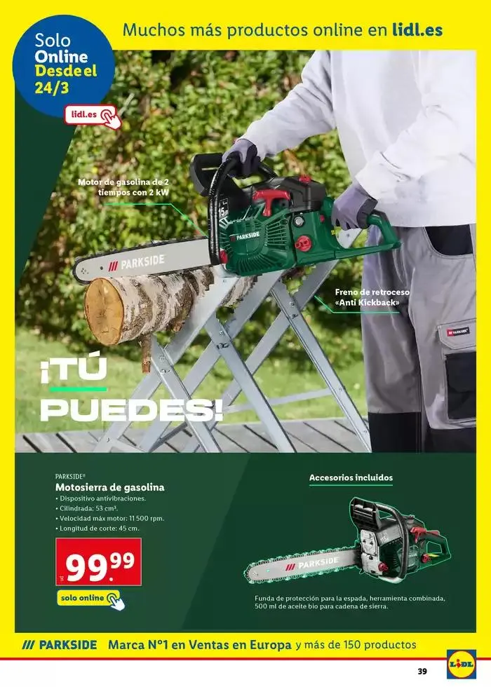 Catálogo de Parside Lidl 3 de marzo al 30 de marzo 2025 - Página 39