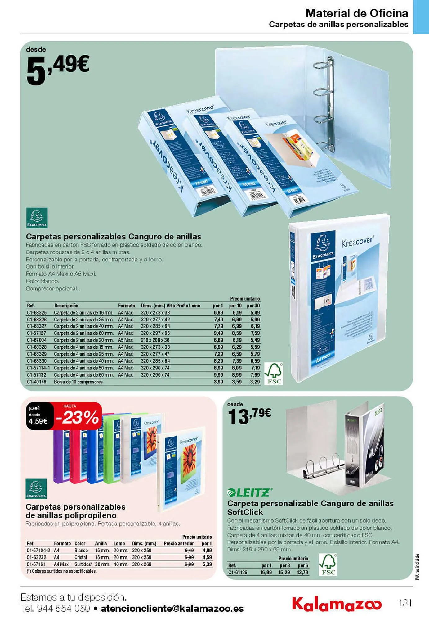 Catálogo de Folleto Staples Kalamazoo 27 de enero al 31 de julio 2023 - Página 131