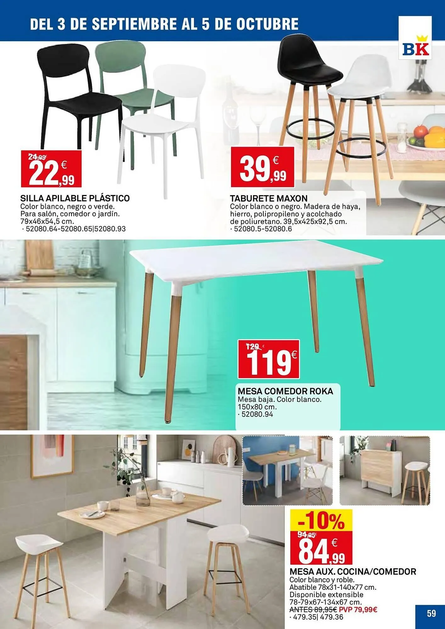 Catálogo de Catálogo Bricoking 3 de septiembre al 15 de octubre 2025 - Página 59