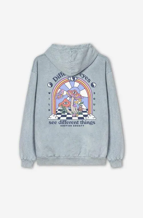 Steel Different Eyes Washed Sweatshirt