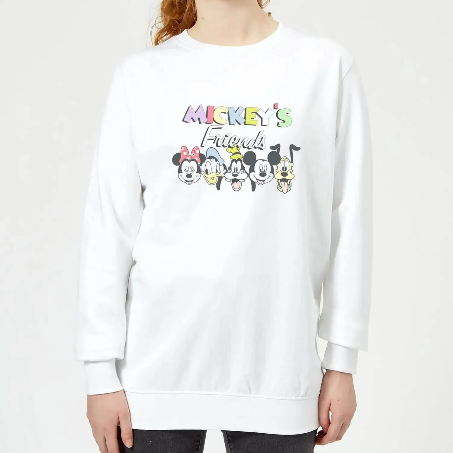 Sudadera para mujer Mickey 's Friends de Disney - Blanco