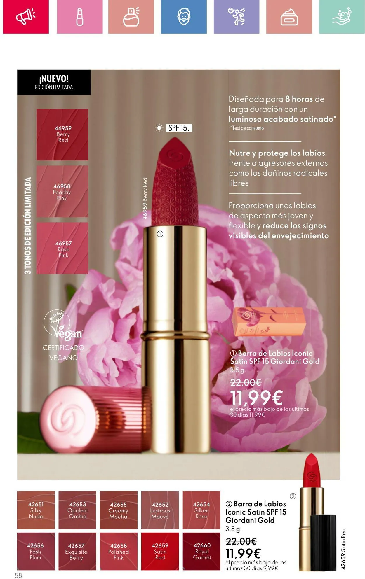 Catálogo de Oriflame Oferta actual 9 de marzo al 29 de marzo 2025 - Página 58