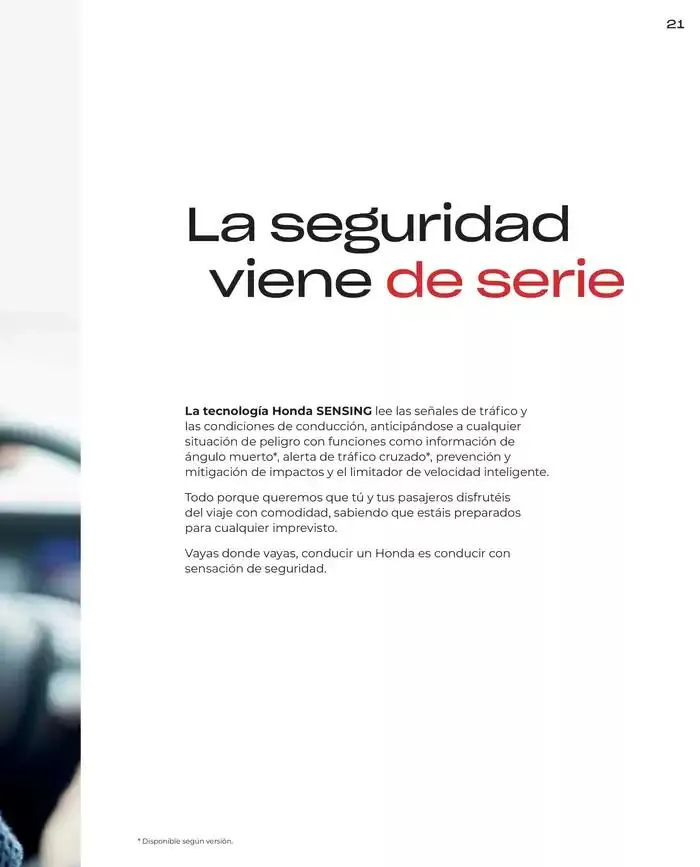 Catálogo de Honda Jazz-Hybrid 30 de agosto al 30 de junio 2025 - Página 21