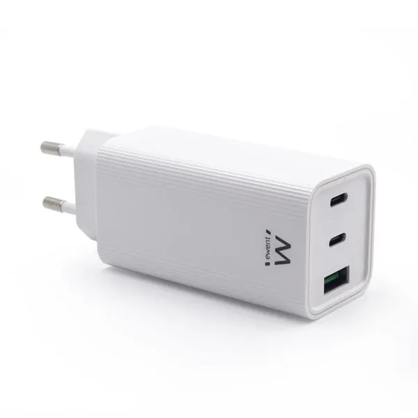 EWENT CARGADOR CARGA RAPIDO 65W USB-C Y USB-A