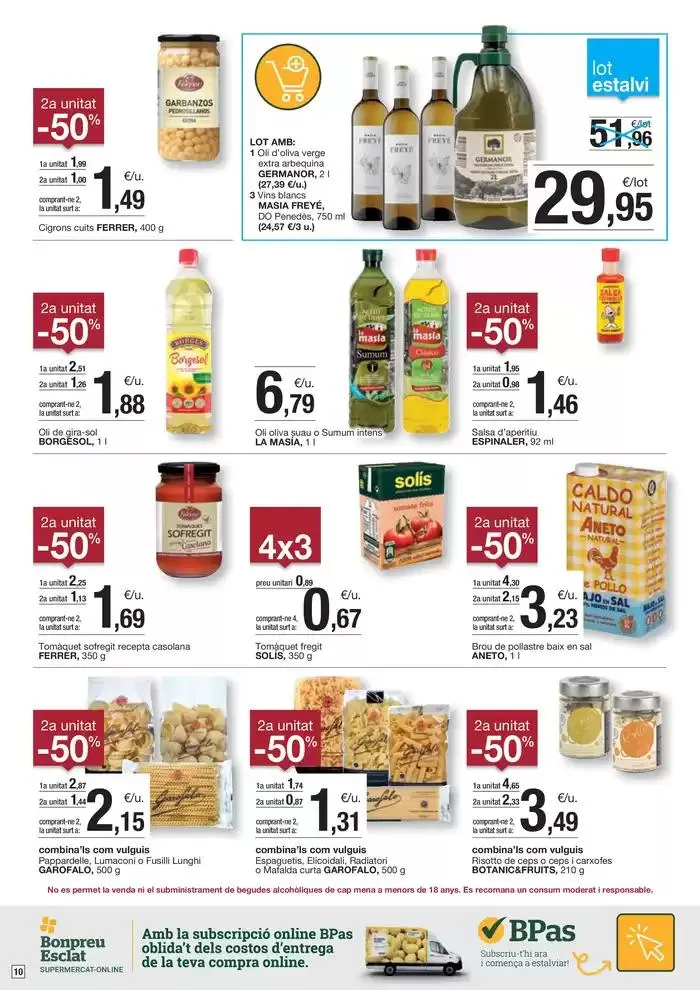 Catálogo de Ofertes vàlides del 19 de novembre al 2 de desembre de 2024 19 de noviembre al 2 de diciembre 2024 - Página 10