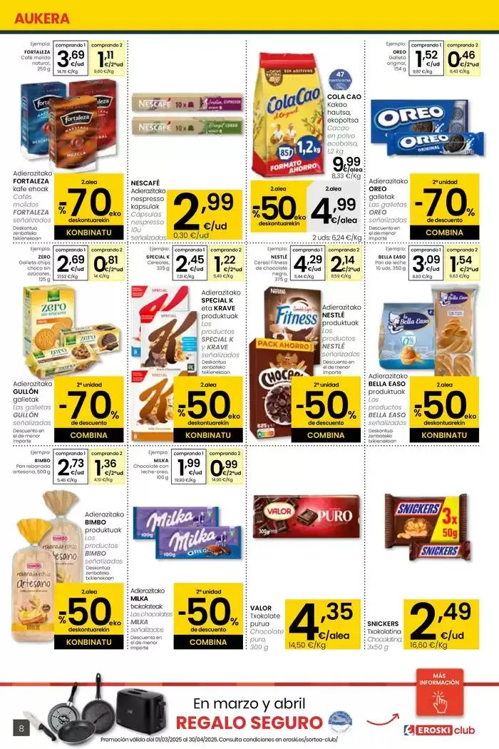 Catálogo de Prezio merkeagoa EROSKI CITY 27 de marzo al 8 de abril 2025 - Página 8