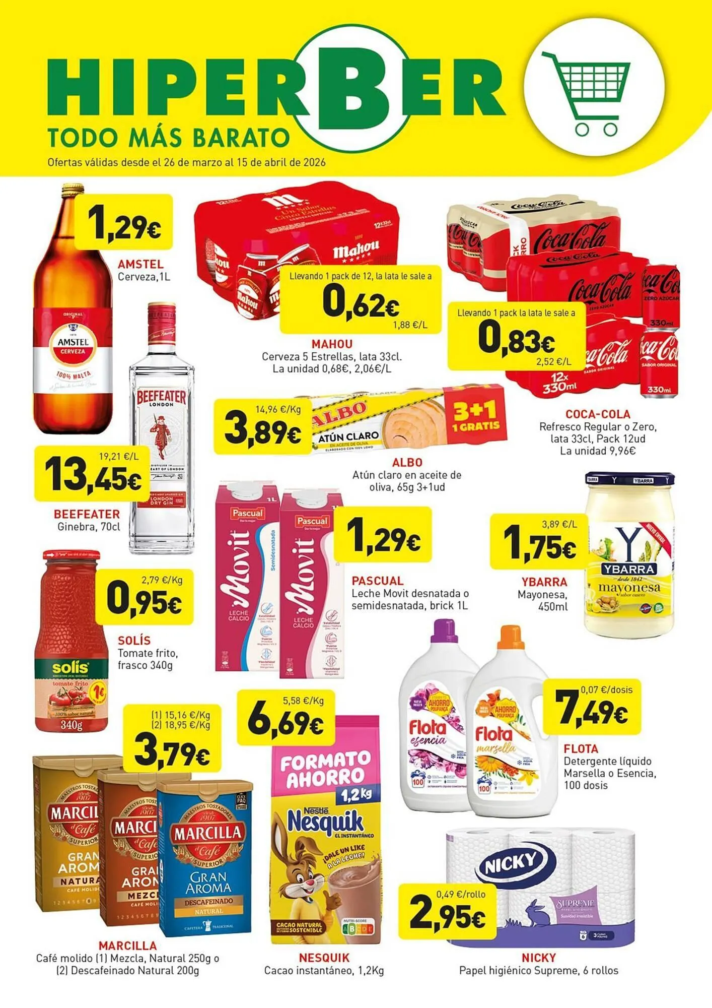 Catálogo de Catálogo Hiperber 26 de marzo al 15 de abril 2026 - Página 1