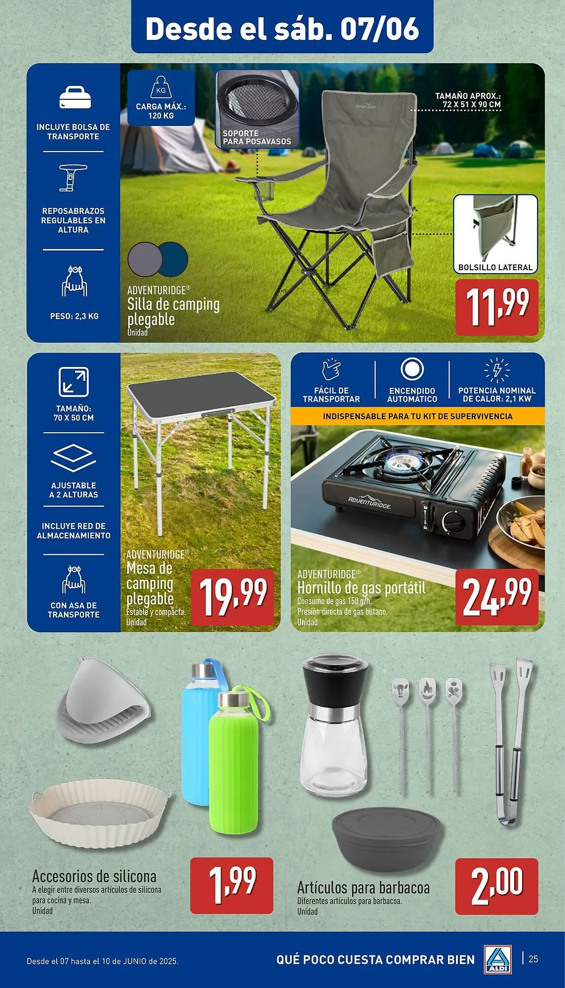 Catálogo de Folleto ALDI 2 de junio al 8 de junio 2025 - Página 25