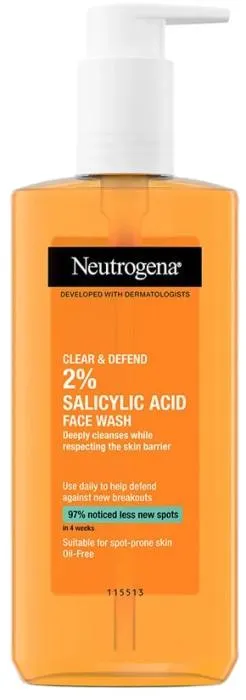 CLEAR DEFEND LIMPIADOR FACIAL 200ML