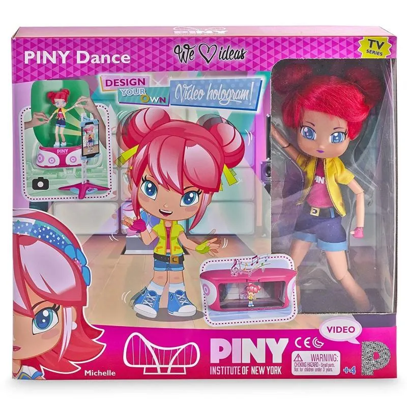 MUÑECA PINY CON DISCOTECA