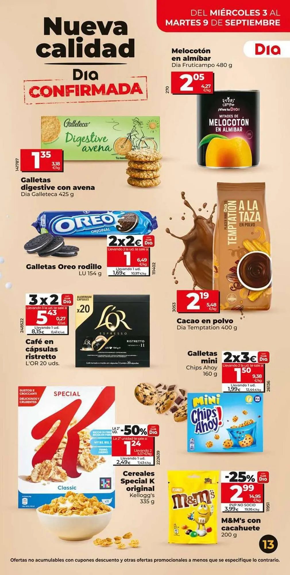 Catálogo de Folleto Dia 3 de septiembre al 9 de septiembre 2025 - Página 13