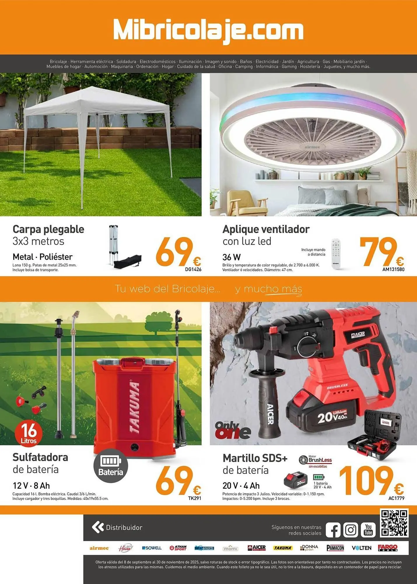 Catálogo de Catálogo Mi Bricolaje 17 de septiembre al 30 de noviembre 2025 - Página 13