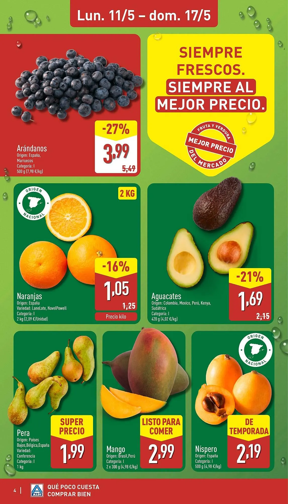 Catálogo de Folleto ALDI 11 de mayo al 17 de mayo 2026 - Página 4