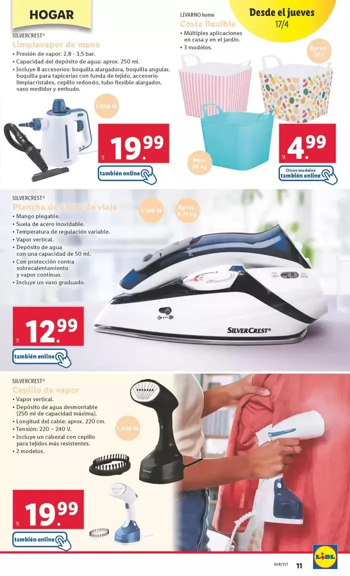Catálogo de ¡Bazar Lidl! Ofertas válidas del 14/04 al 20/04 14 de abril al 20 de abril 2025 - Página 15