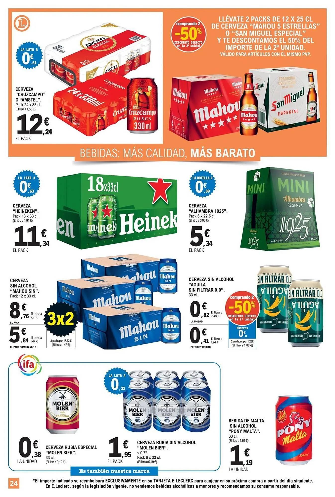 Catálogo de Catálogo E.Leclerc 25 de febrero al 8 de marzo 2026 - Página 24