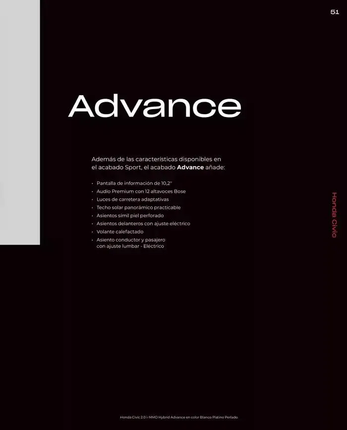 Catálogo de Honda Civic-Hybrid 30 de agosto al 30 de junio 2025 - Página 51
