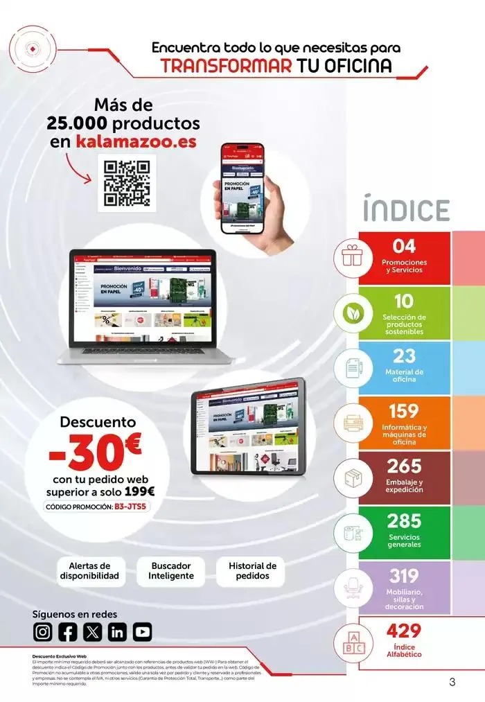 Catálogo de Staples Kalamazoo Catálogo General 9 de enero al 30 de septiembre 2025 - Página 3