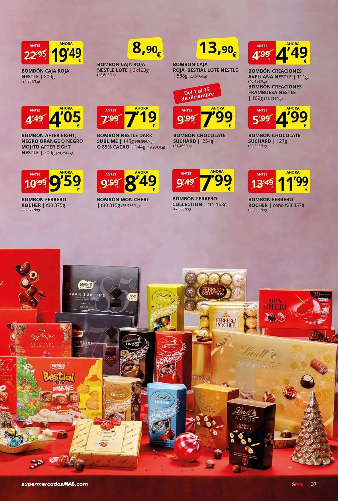 Catálogo de Folleto Supermercados MAS 28 de noviembre al 31 de diciembre 2025 - Página 37