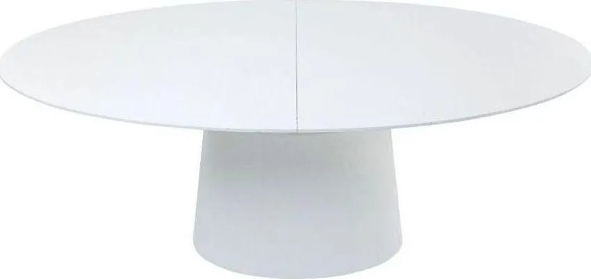 Mesa ext. Benvenuto blanco 200 (50)x110cm