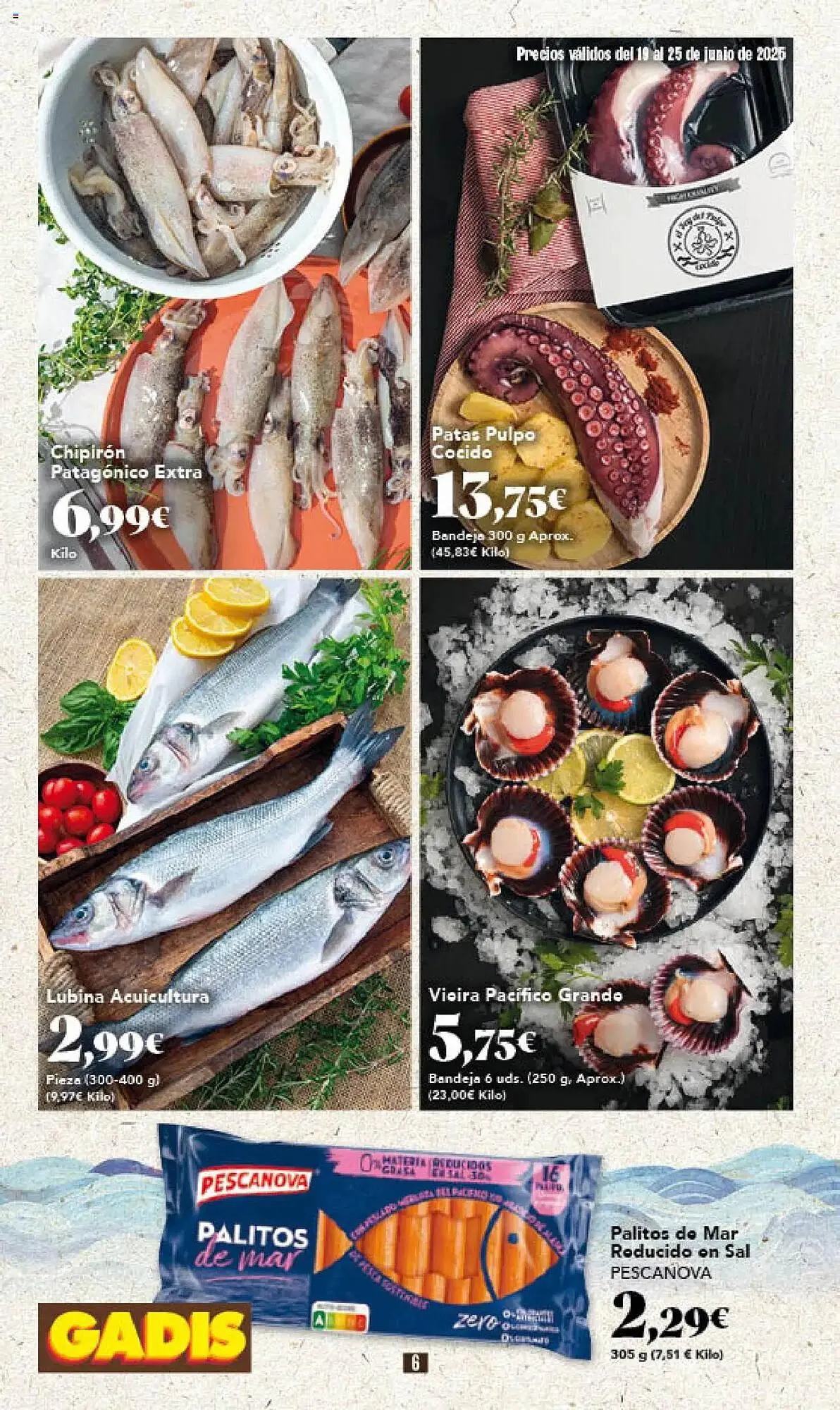 Catálogo de Folleto Gadis 19 de junio al 25 de junio 2025 - Página 6