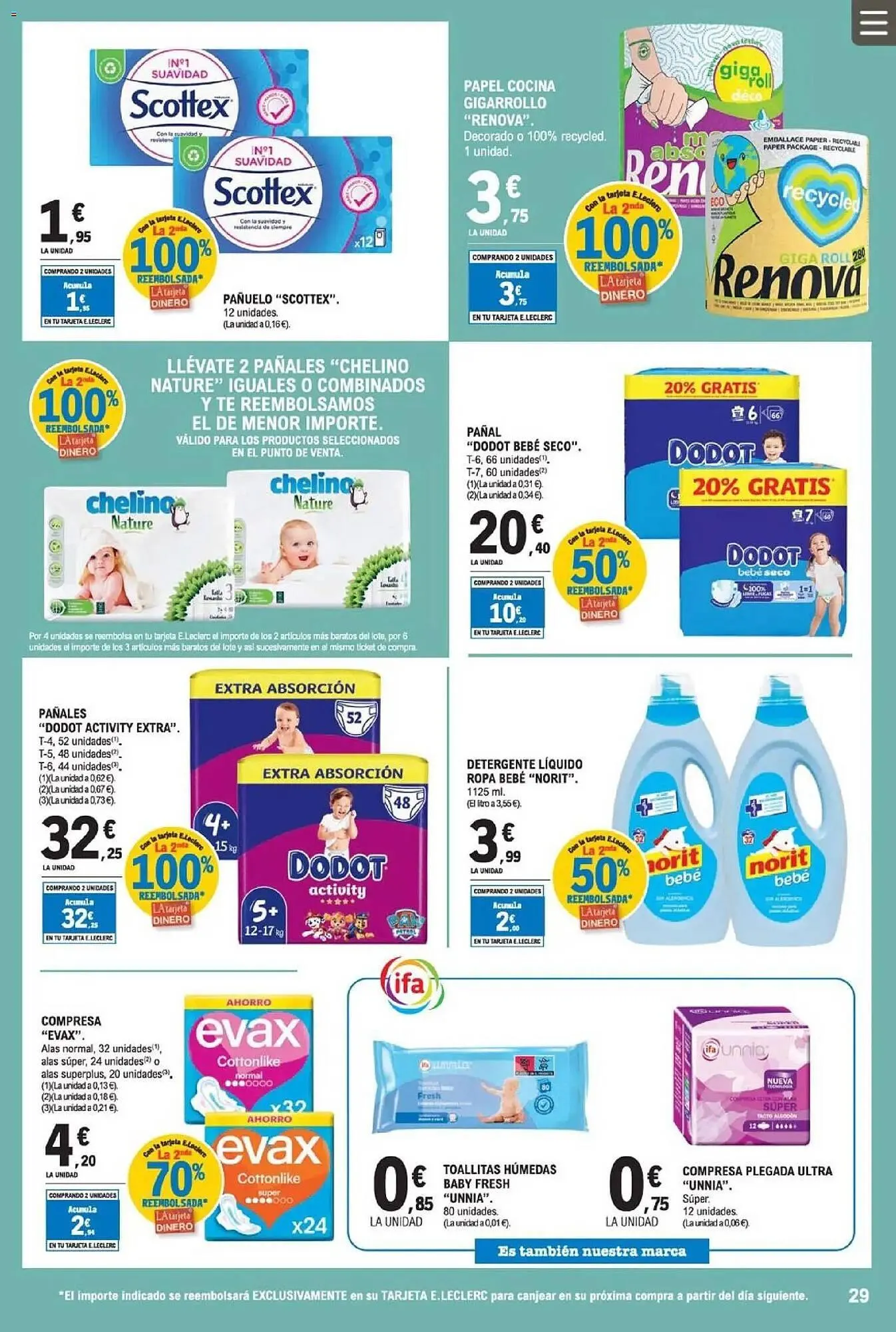 Catálogo de Catálogo E.Leclerc 8 de abril al 19 de abril 2026 - Página 29