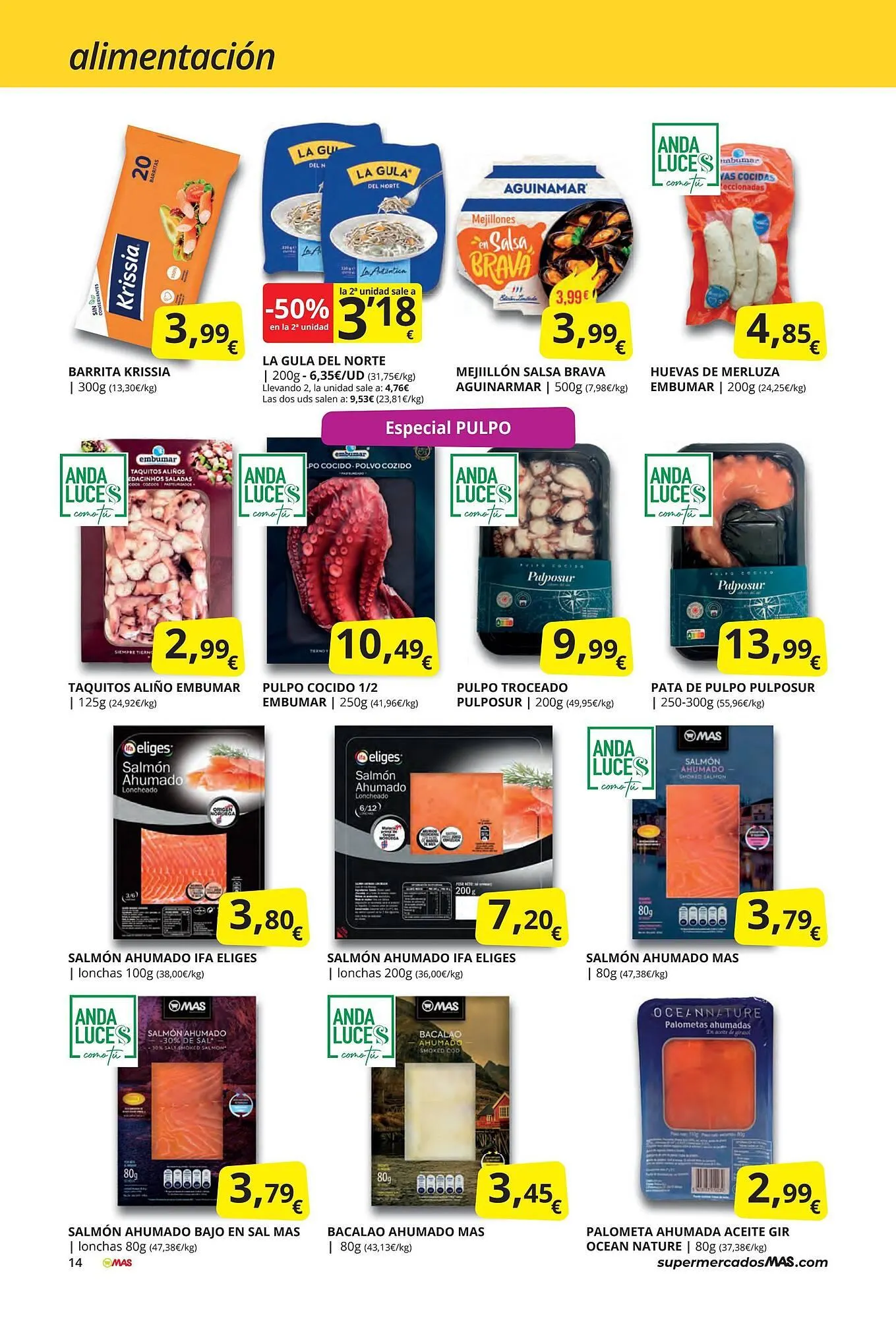 Catálogo de Folleto Supermercados MAS 30 de mayo al 26 de junio 2025 - Página 14