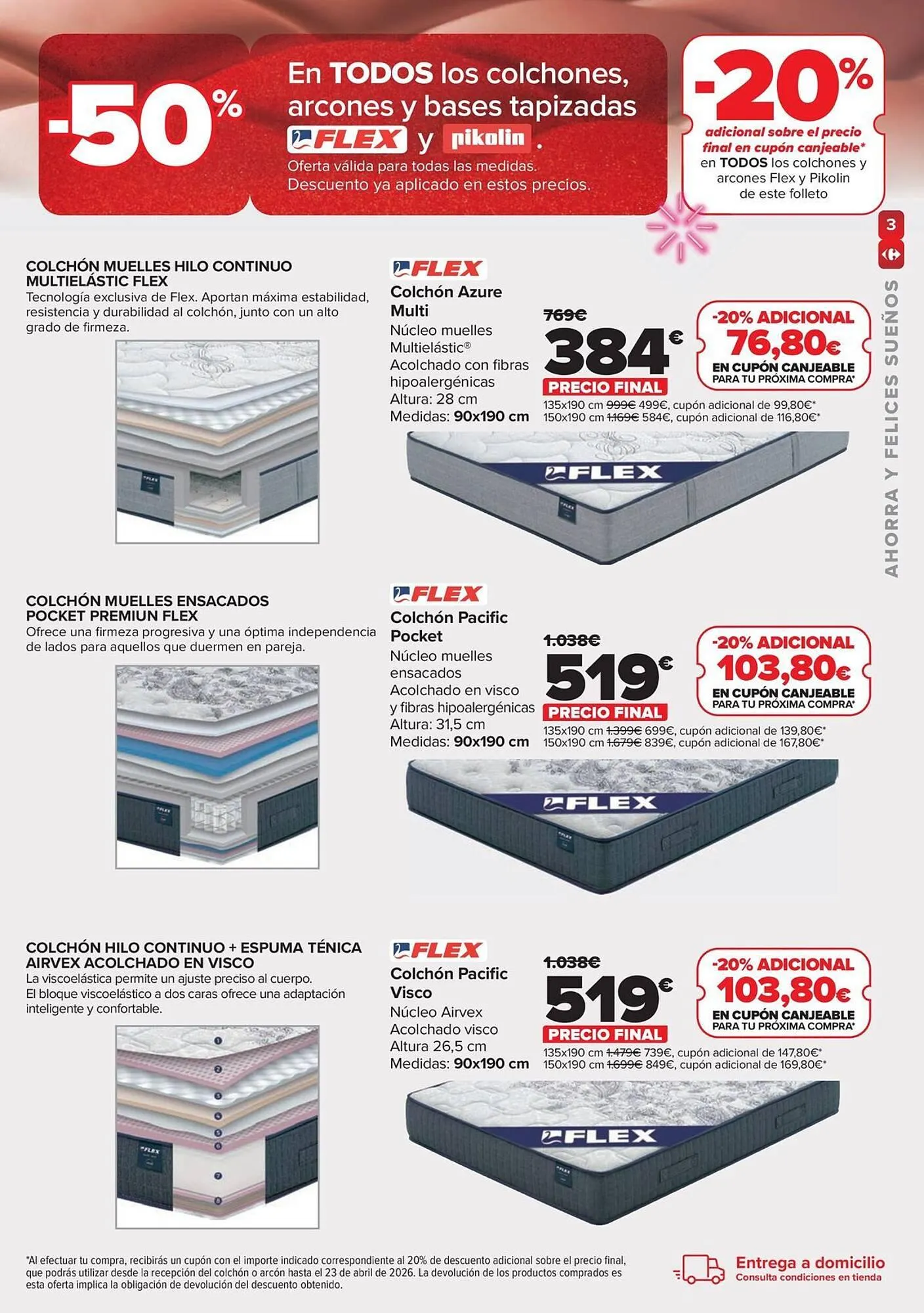 Catálogo de Folleto Carrefour 25 de febrero al 23 de marzo 2026 - Página 3