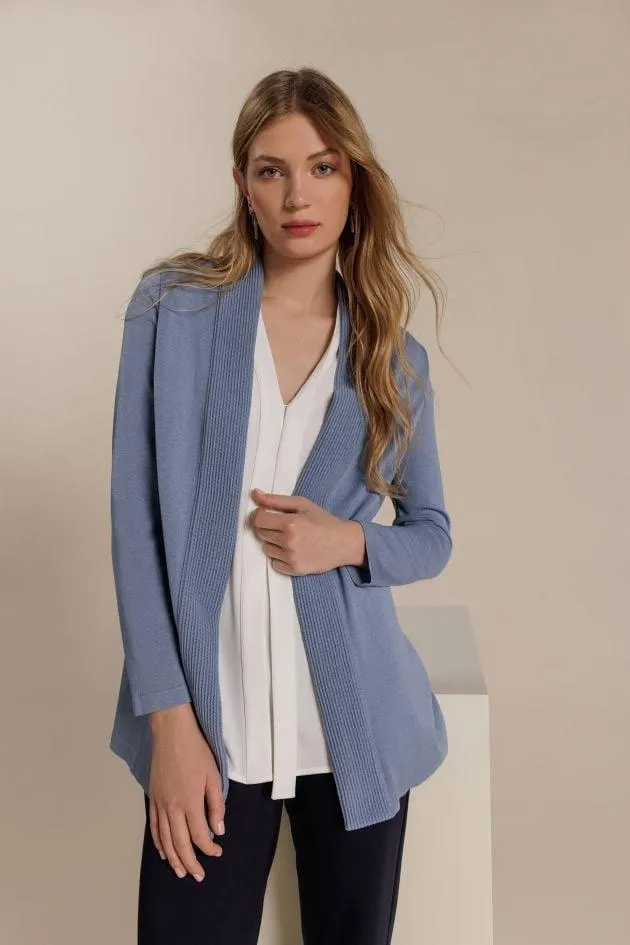 Cárdigan largo de punto