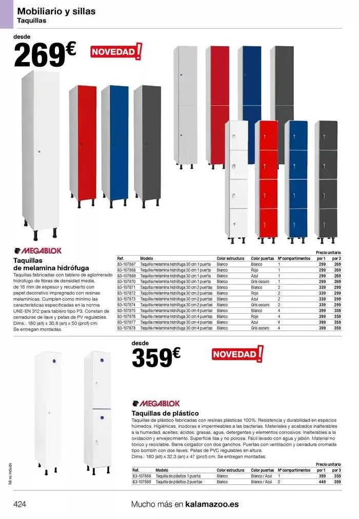 Catálogo de Staples Kalamazoo Catálogo General 9 de enero al 30 de septiembre 2025 - Página 424