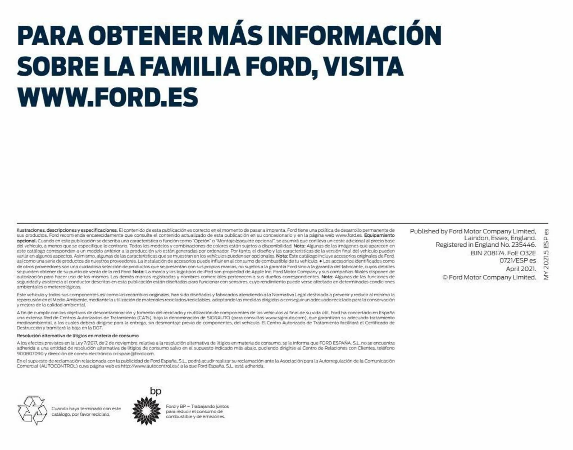 Catálogo de Folleto Ford 11 de enero al 31 de diciembre 2023 - Página 53