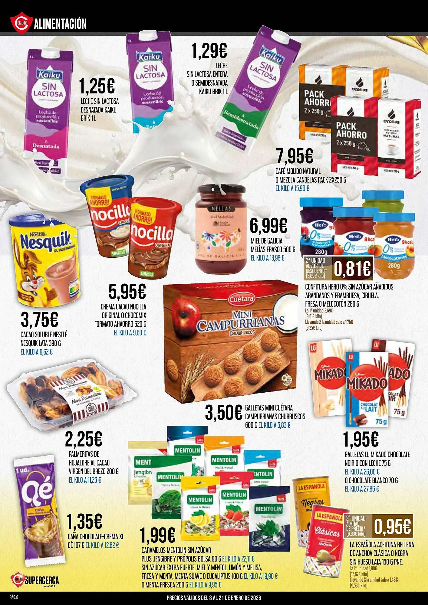 Catálogo de Folleto Claudio 8 de enero al 21 de enero 2026 - Página 8