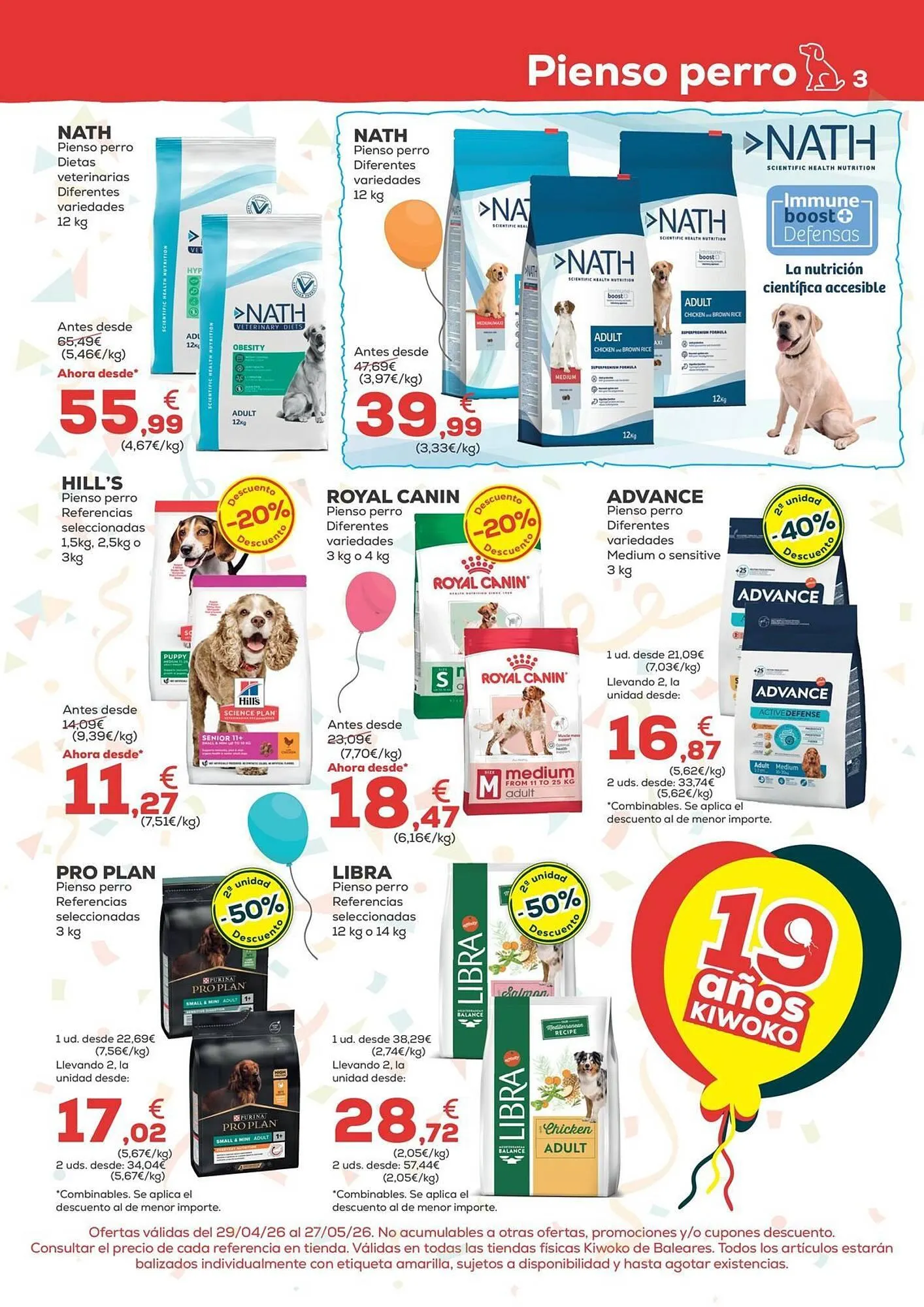Catálogo de Folleto Kiwoko 29 de abril al 27 de mayo 2026 - Página 3