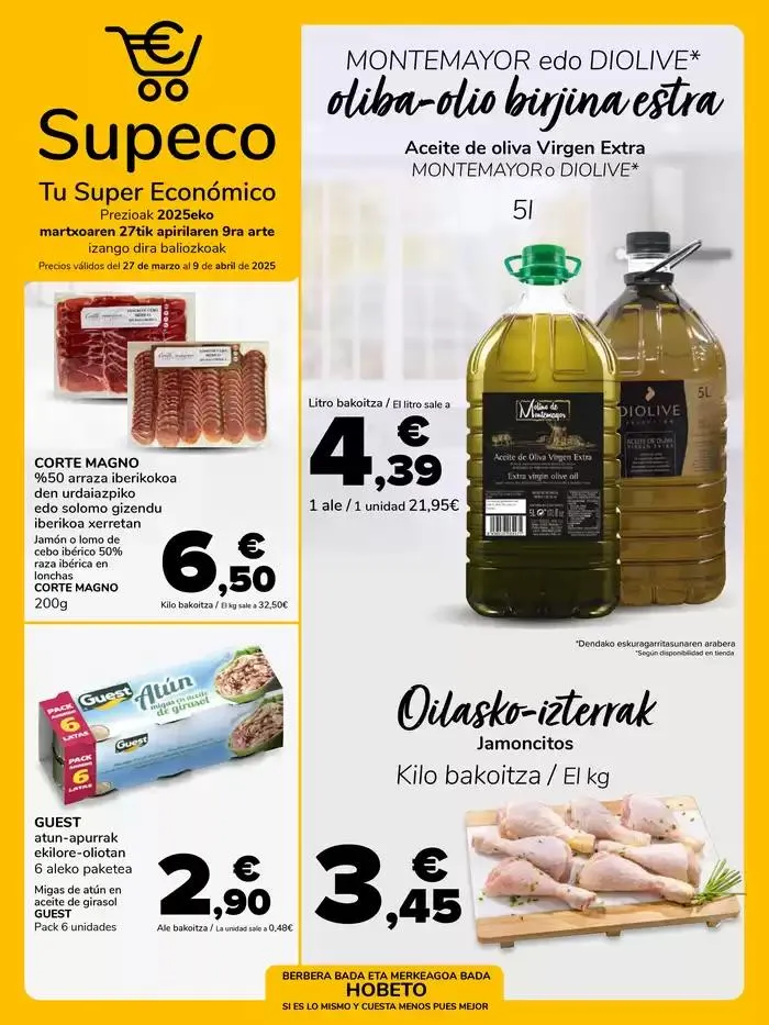 Catálogo de Supeco, tu super económico 27 de marzo al 9 de abril 2025 - Página 1