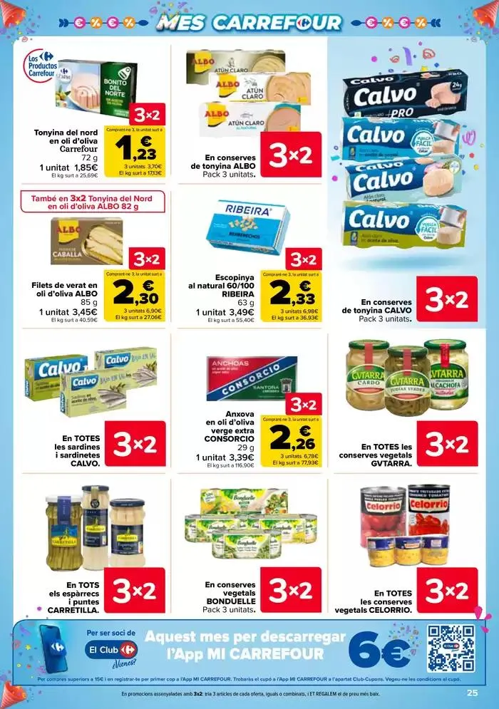 Catálogo de 3x2 + CHOLLOS 22 de abril al 12 de mayo 2025 - Página 25
