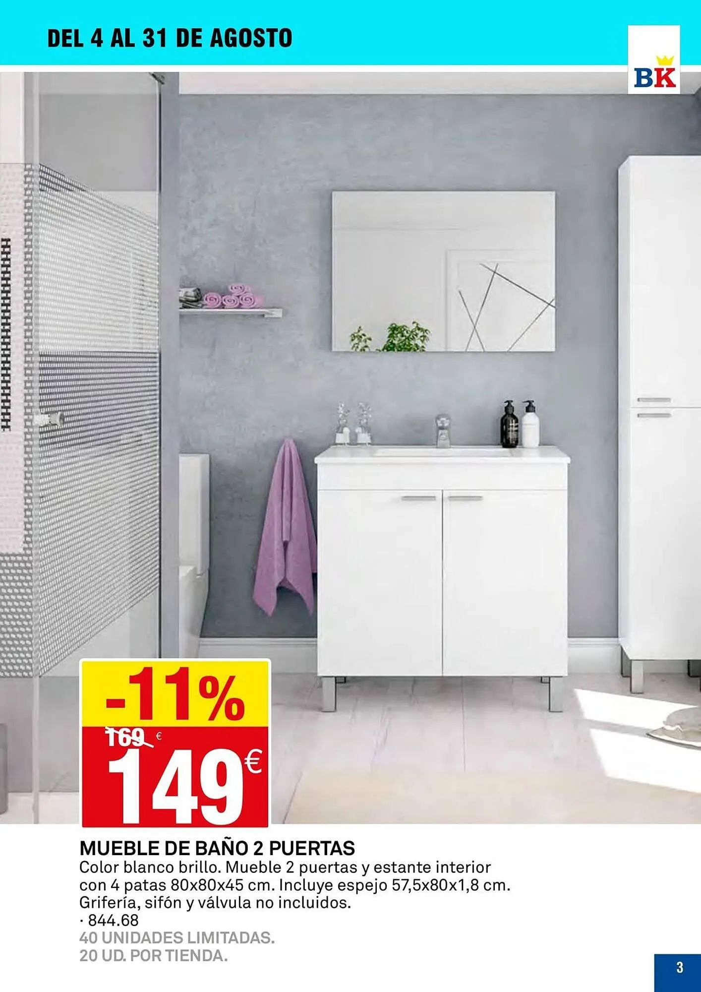 Catálogo de Folleto Bricoking 14 de agosto al 31 de agosto 2025 - Página 3