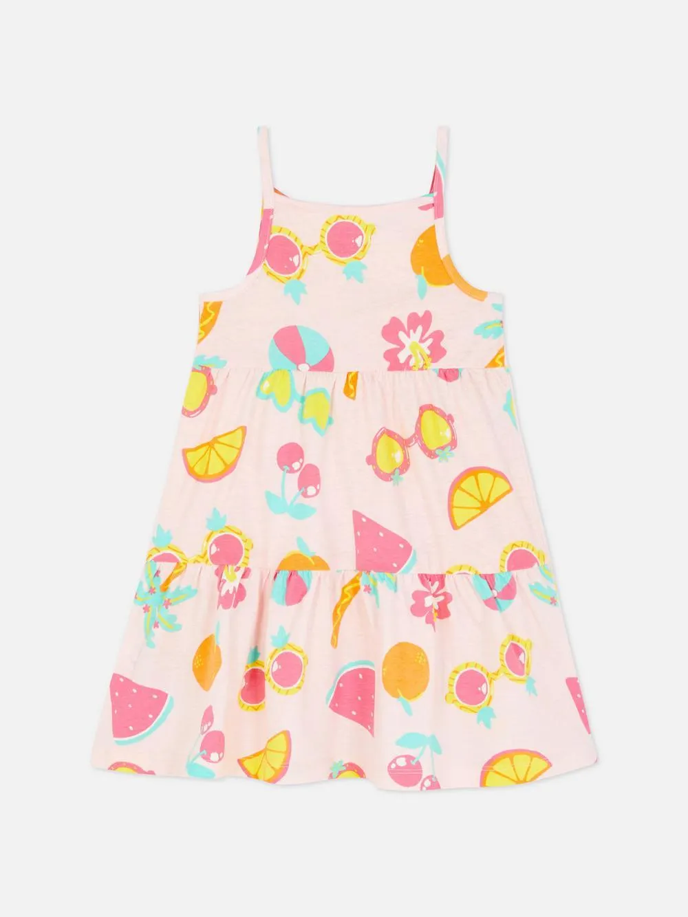 1,5-8 años | Vestido con tirantes a capas