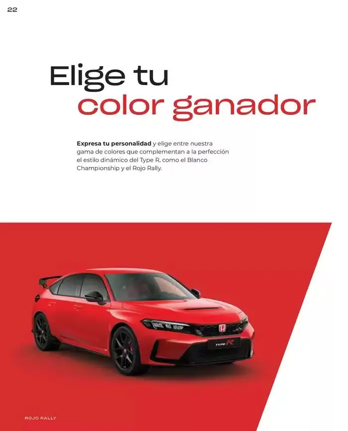 Catálogo de Honda Civic-Type R 30 de agosto al 30 de junio 2025 - Página 22