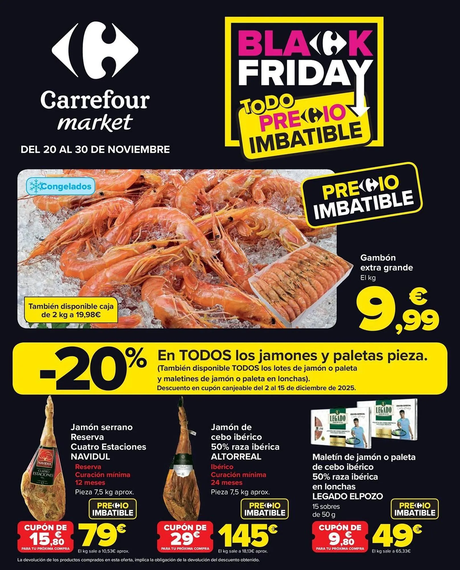 Catálogo de Folleto Carrefour Market 20 de noviembre al 30 de noviembre 2025 - Página 1