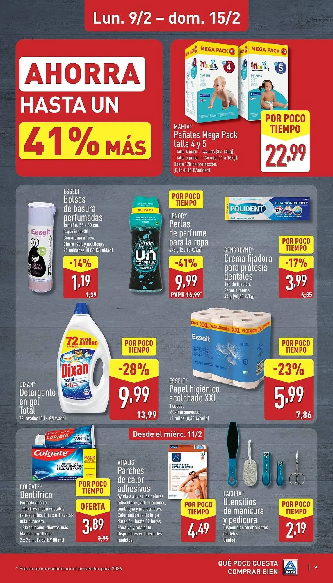 Catálogo de Folleto ALDI 9 de febrero al 15 de febrero 2026 - Página 9