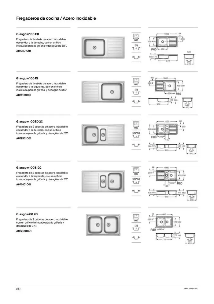Catálogo de Fregaderos y grifería para cocina 9 de enero al 31 de diciembre 2025 - Página 32