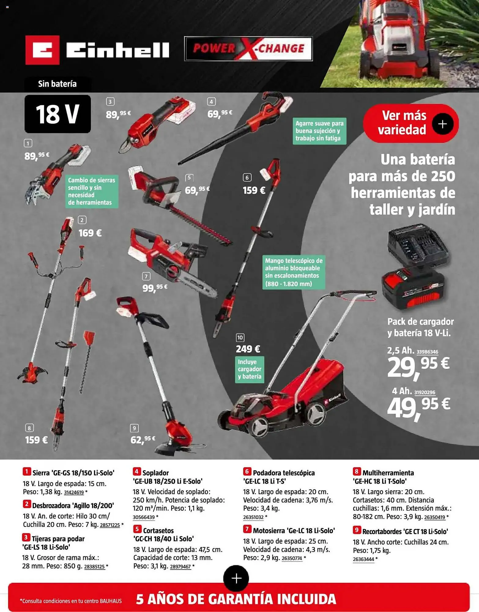 Catálogo de Catálogo Bauhaus 16 de marzo al 17 de abril 2026 - Página 6