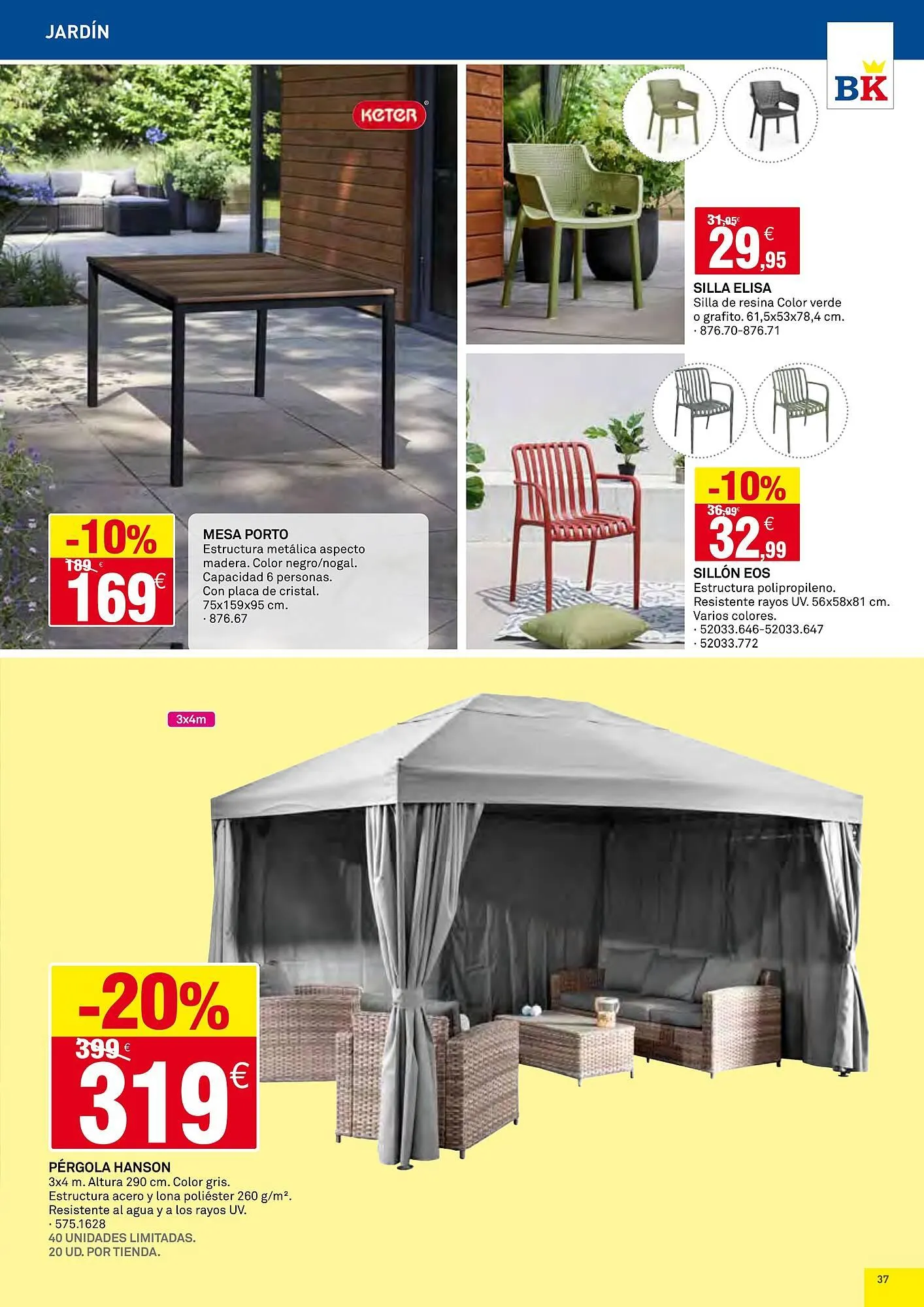 Catálogo de Folleto Bricoking 2 de junio al 13 de junio 2025 - Página 37