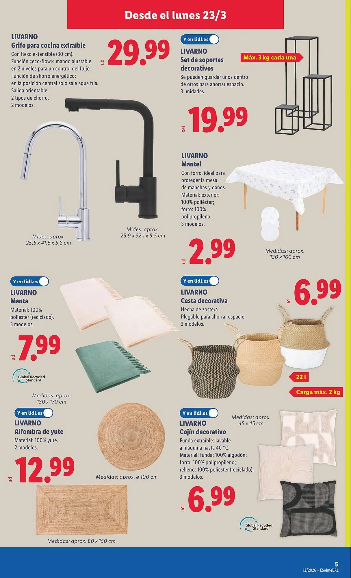 Catálogo de Catálogo Lidl 23 de marzo al 29 de marzo 2026 - Página 9