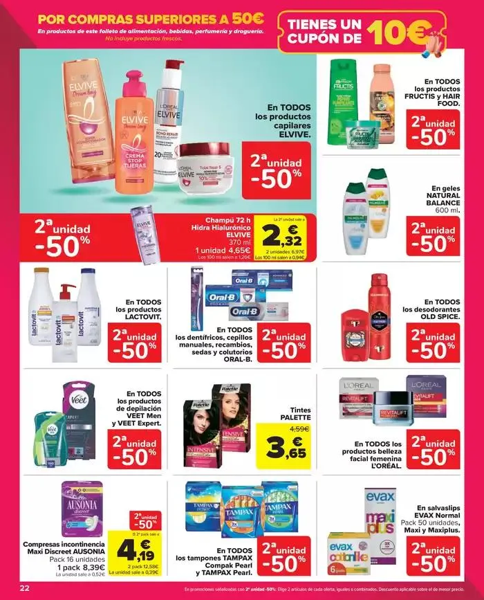 Catálogo de 2ªunidad -50% En más de 700productos 13 de marzo al 24 de marzo 2025 - Página 22