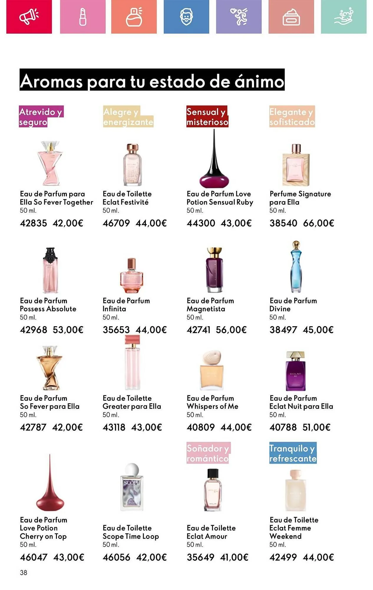 Catálogo de Folleto Oriflame 2 de junio al 21 de junio 2025 - Página 38