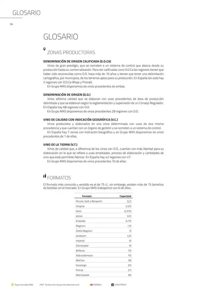 Catálogo de Catálogo Vinos 2025 23 de diciembre al 31 de marzo 2025 - Página 84