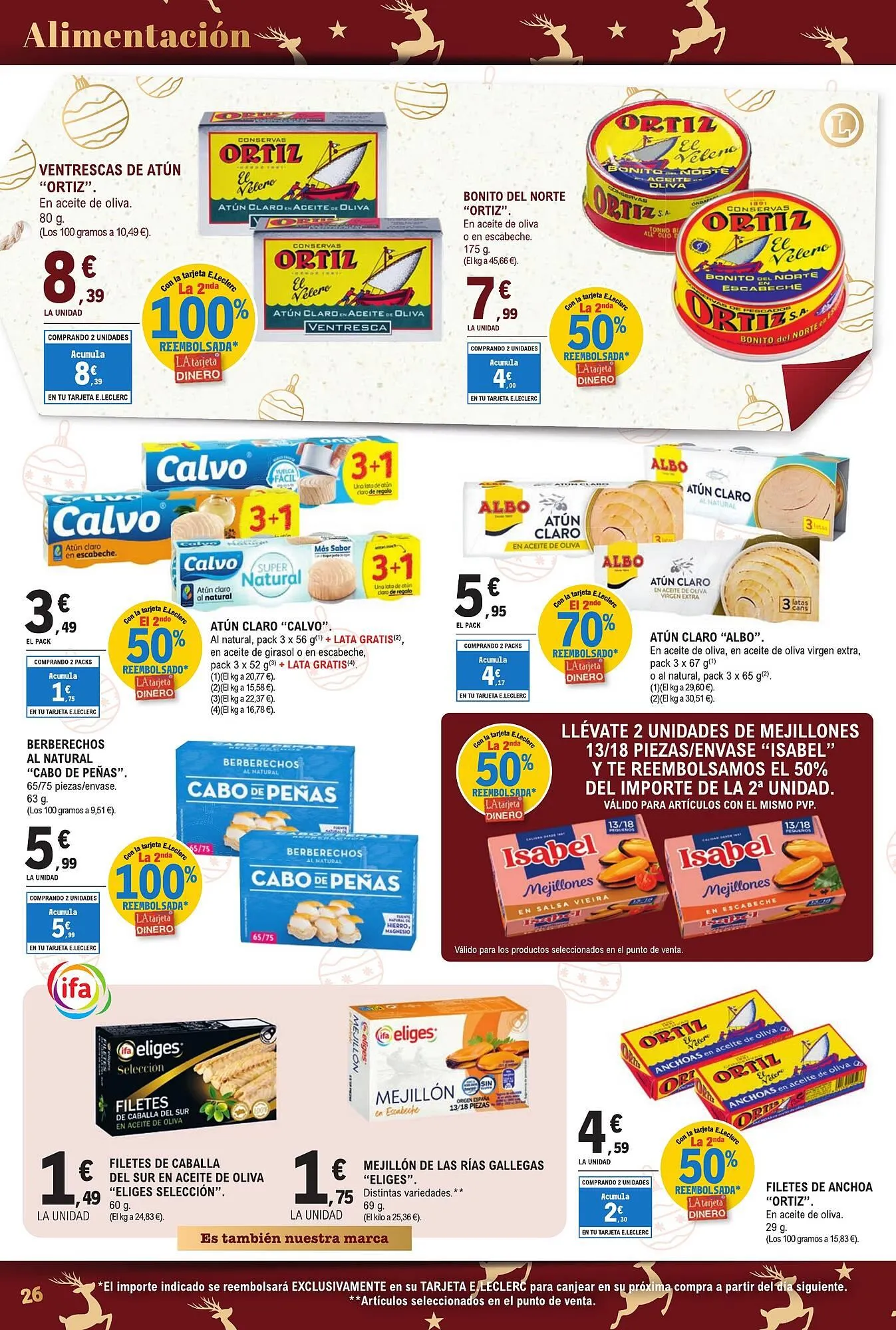 Catálogo de Catálogo E.Leclerc 15 de diciembre al 24 de diciembre 2025 - Página 26
